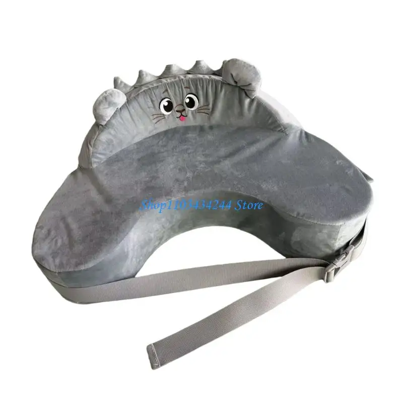 Nursing Pillow Breastfeeding - Ruim koraalfleece voedingskussen Memory Foam wasbare